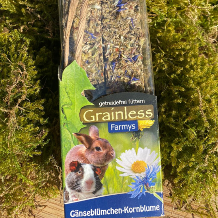 JR FARM Grainless Farmys Gänseblümchen-Kornblume Moos