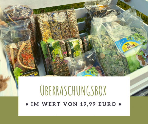 Kaninchen Nahrung Überraschungsbox 19,99